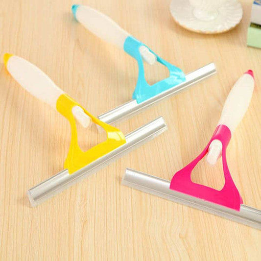 Glass shaving integrated water glass cleaner, window cleaner, tile floor scraper household cleaning tool - Mubimart