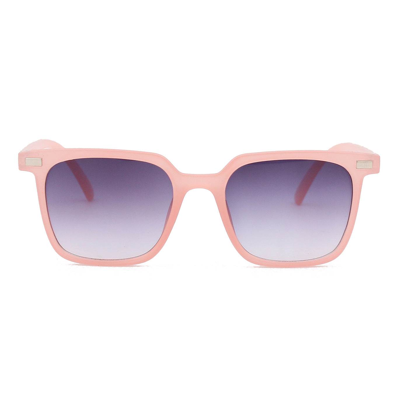 Glasses Sunglasses Retro Multicolored Frame Rice Nail Sunglasses - Mubimart