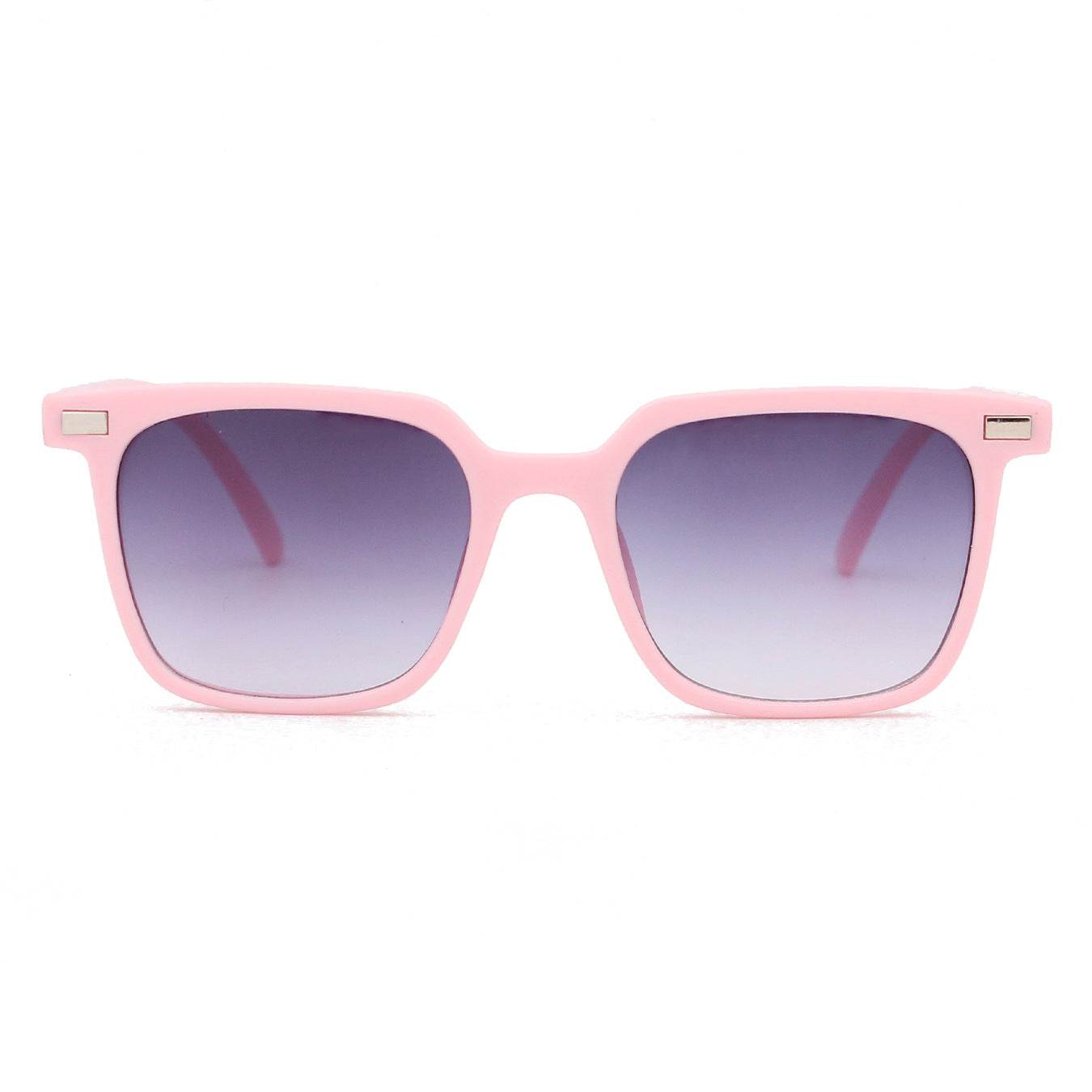 Glasses Sunglasses Retro Multicolored Frame Rice Nail Sunglasses - Mubimart