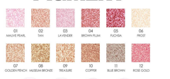 Glitter Eyeshadow powder - Mubimart -  