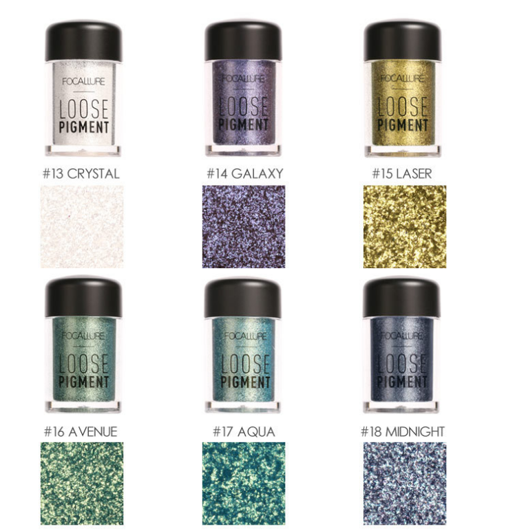 Glitter Eyeshadow powder - Mubimart -  