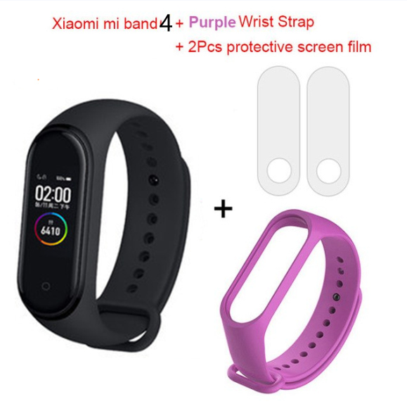 Global Version Xiaomi mi band 3 Fitness Tracker Smart Bracelet 0.78 OLED Touch Screen 50M Waterproof miband 3 Xiomi band 3 - Mubimart -  