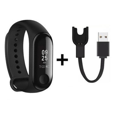 Global Version Xiaomi mi band 3 Fitness Tracker Smart Bracelet 0.78 OLED Touch Screen 50M Waterproof miband 3 Xiomi band 3 - Mubimart -  