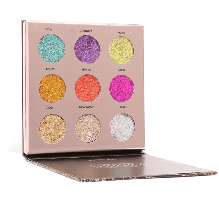 Glow Glitter Eyeshadow Palette - Mubimart