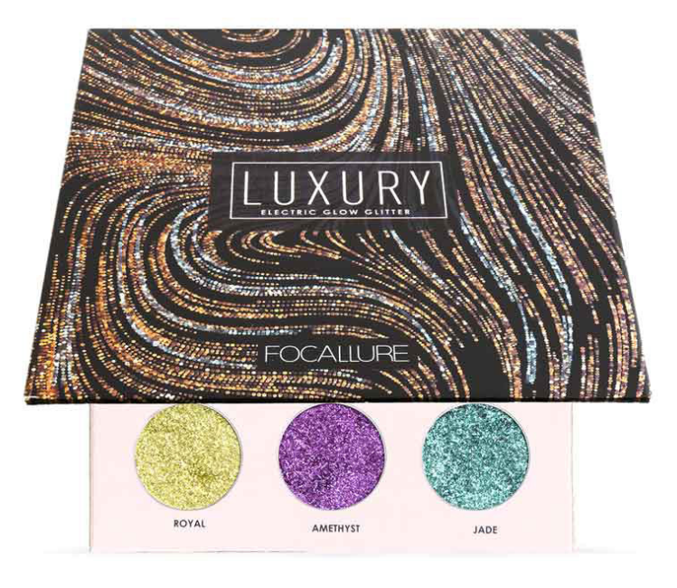 Glow Glitter Eyeshadow Palette - Mubimart -  