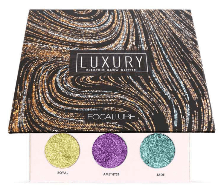 Glow Glitter Eyeshadow Palette - Mubimart