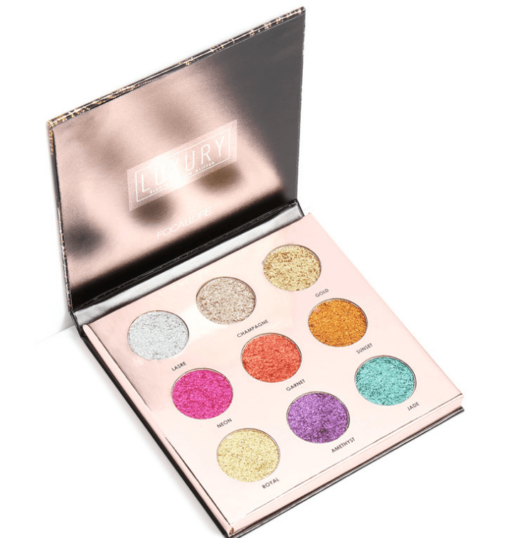 Glow Glitter Eyeshadow Palette - Mubimart
