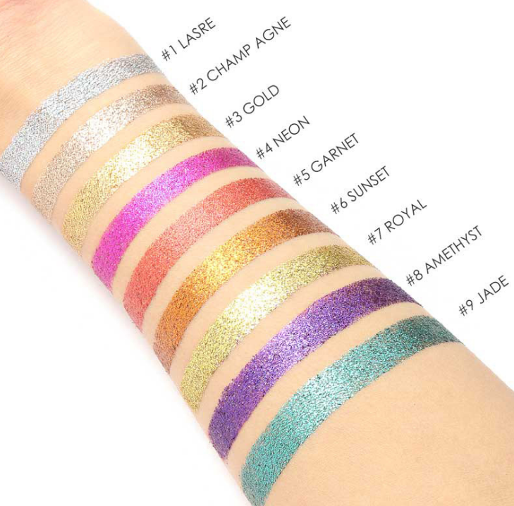 Glow Glitter Eyeshadow Palette - Mubimart -  