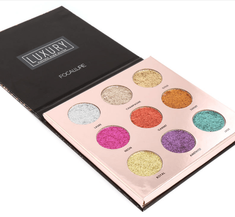 Glow Glitter Eyeshadow Palette - Mubimart
