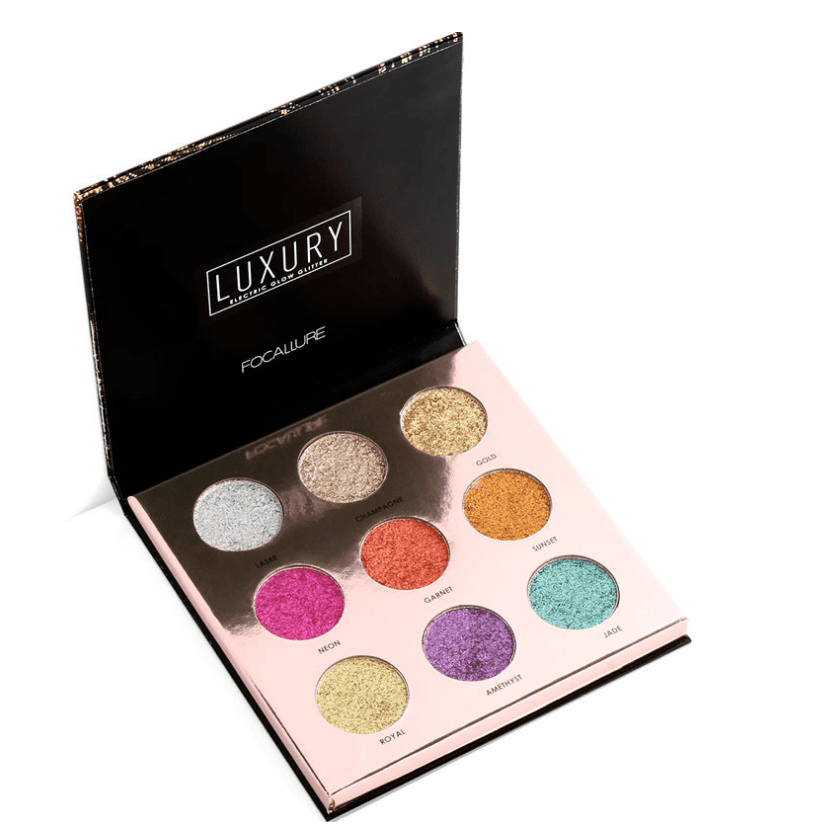 Glow Glitter Eyeshadow Palette - Mubimart