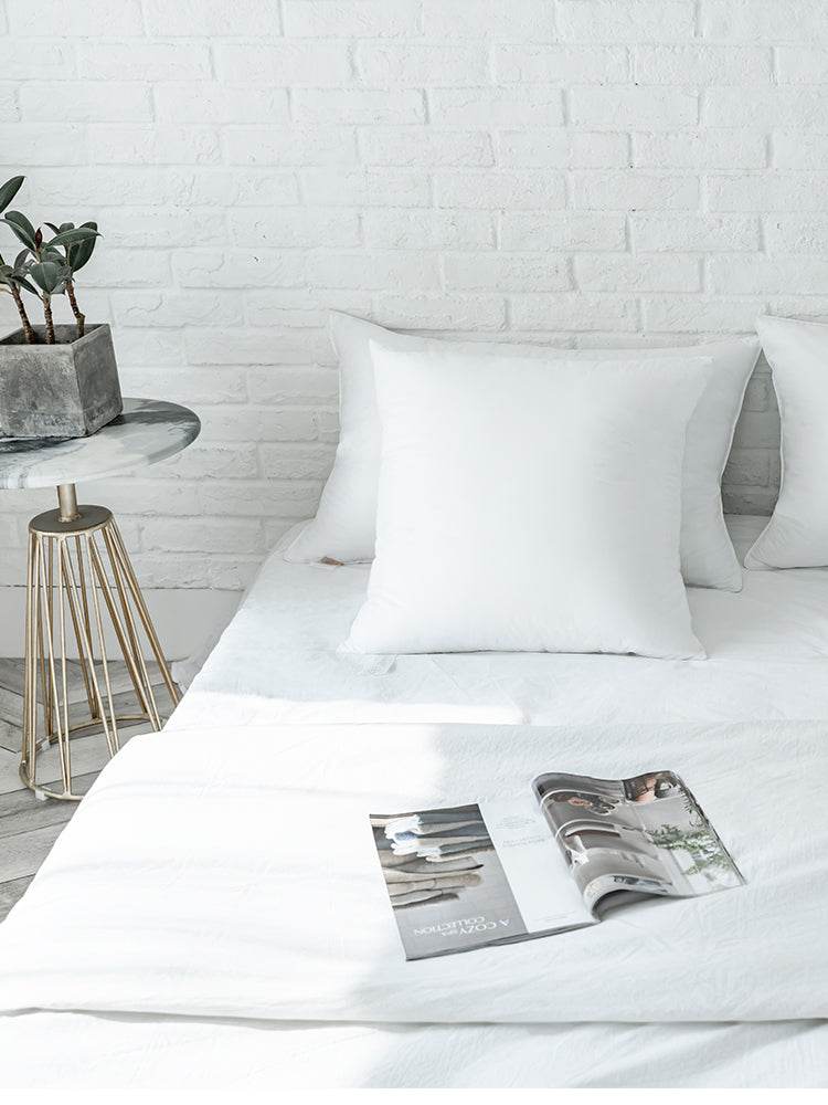 Goose feather back pillow - Mubimart