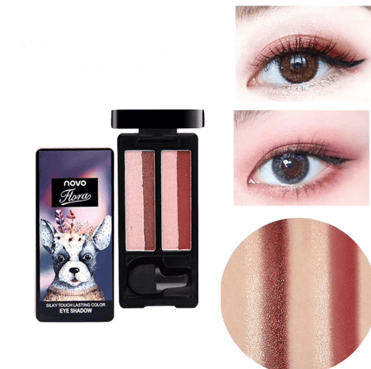 Gradient Two-color Eyeshadow - Mubimart