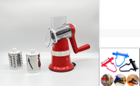 Grater Set Hand-cut Vegetables - Mubimart