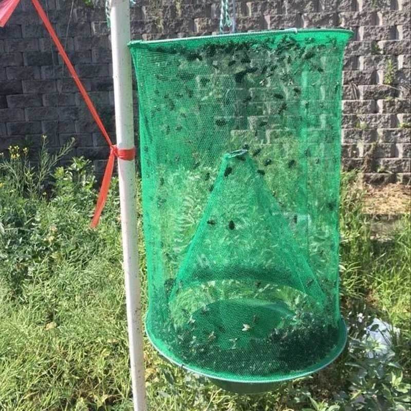 Green Fly Cages In The Community Street Fly Traps Fly Catchers Fly Killers Fly Trap - Mubimart
