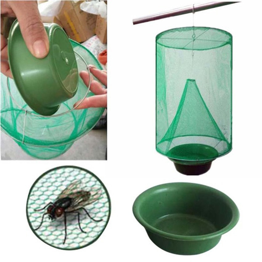 Green Fly Cages In The Community Street Fly Traps Fly Catchers Fly Killers Fly Trap - Mubimart - Fly Trap 