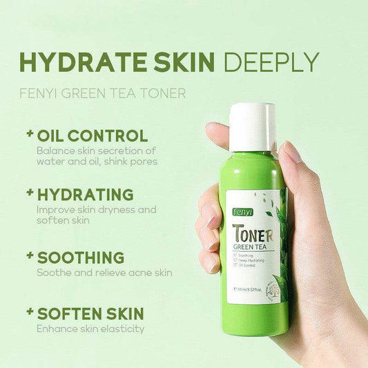 Green Tea Toner 100ml Moisturizing Lotion Skin Care Products - Mubimart