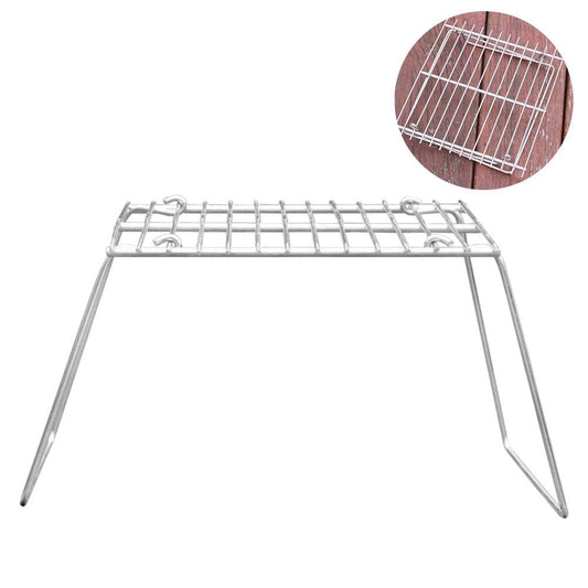 Grill Stainless Steel Picnic Barbecue Stove Rack - Mubimart