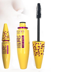 Growth Mascara Leopard-shaped Yellow Tube Thick Curling Waterproof Mascara - Mubimart -  