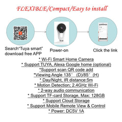 HD 1080p Smart Home IP Security Camera CCTV Camera - Mubimart -  