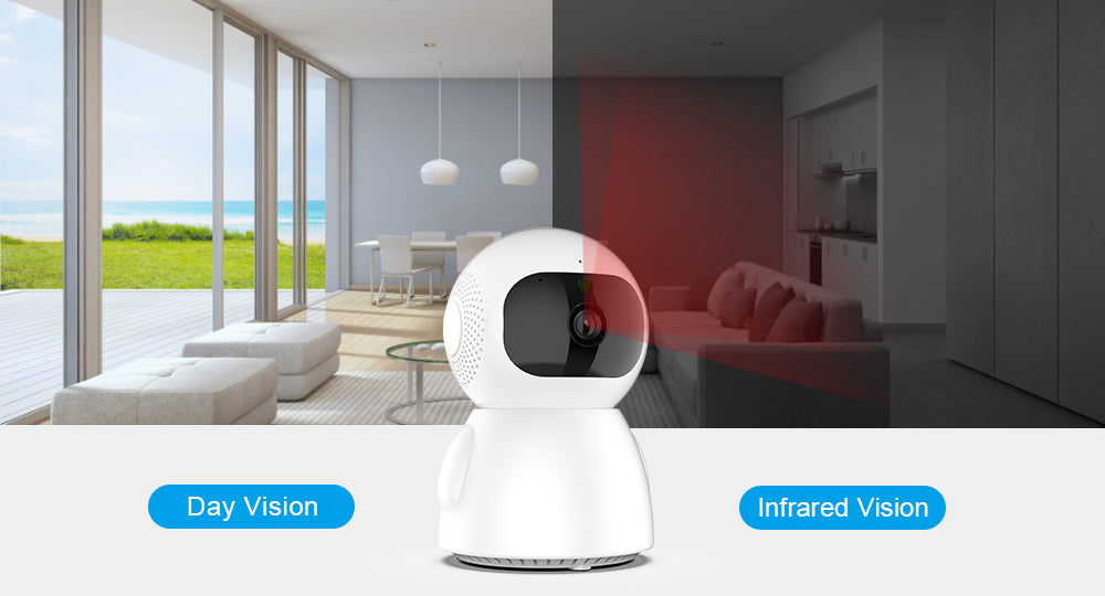 HD WIFI Wireless PTZ Camera Home Security Baby Monitor ICSee - Mubimart -  