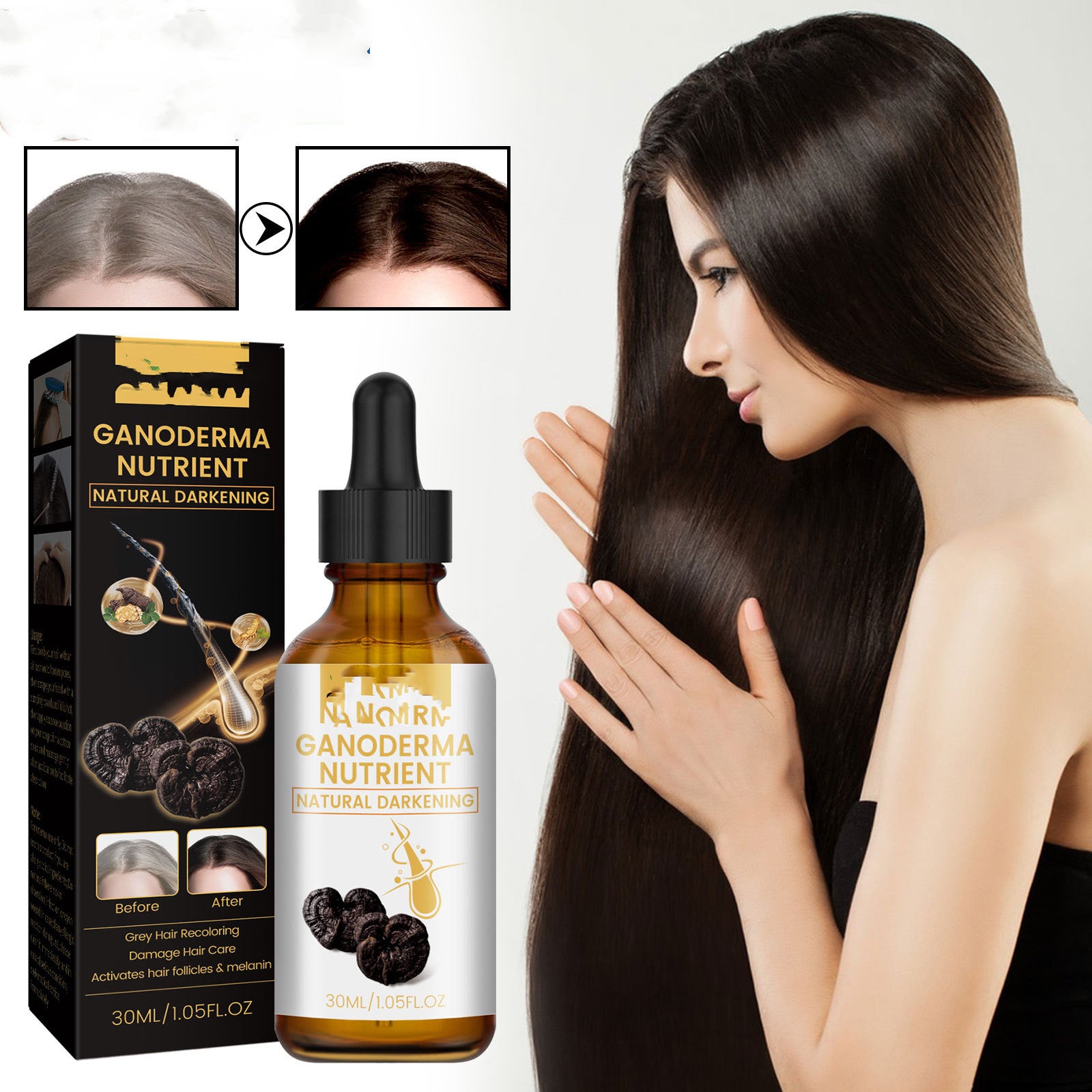 Hair Care Moisturizing Hair Repair Massage - Mubimart - Hair oil 