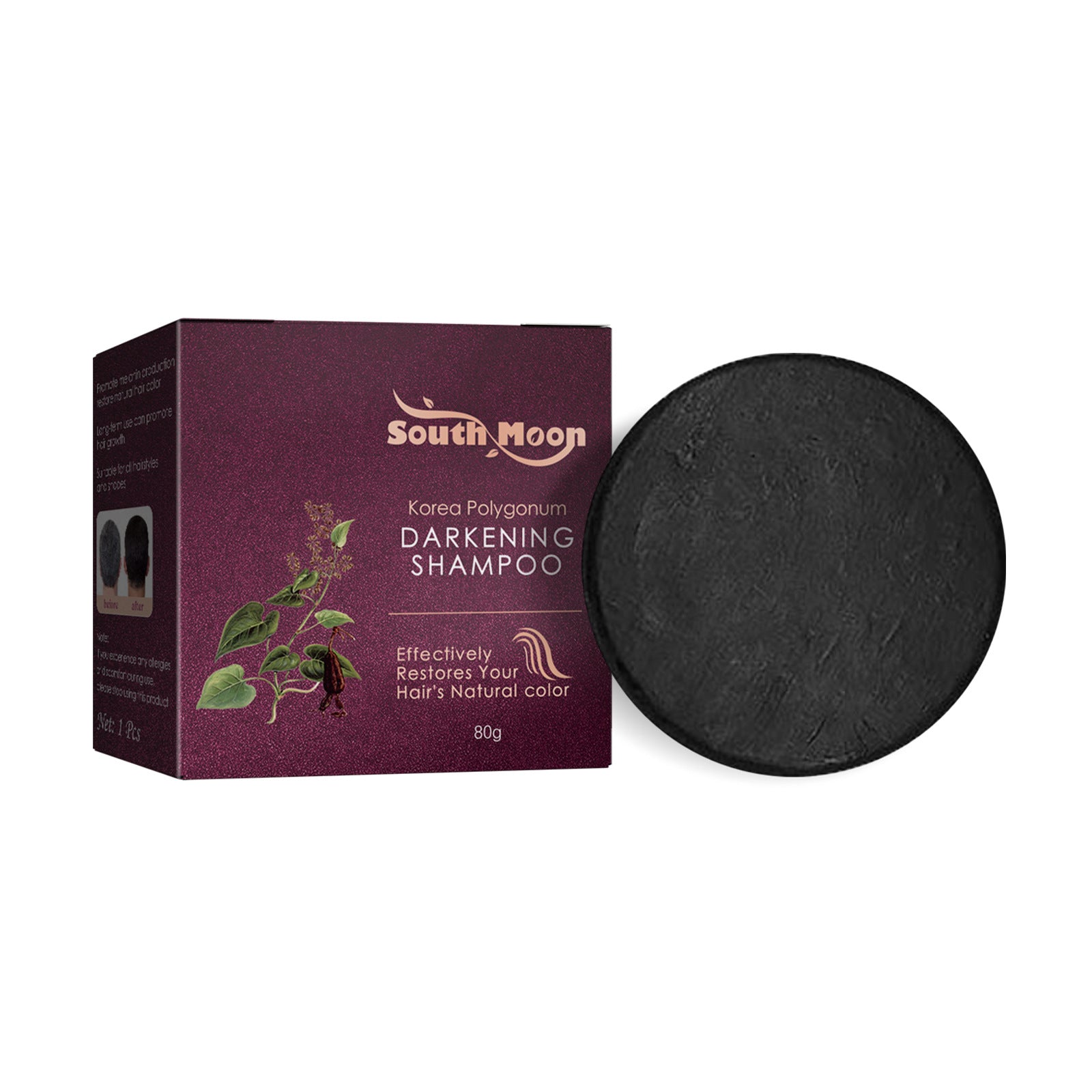 Hair Care Polygonum Multiflorum Shampoo Soap - Mubimart -  