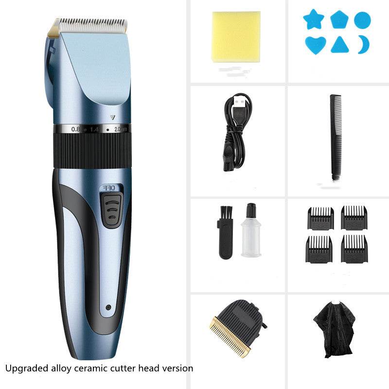Hair Clipper, Electric Clipper, Rechargeable Electric Clipper - Mubimart