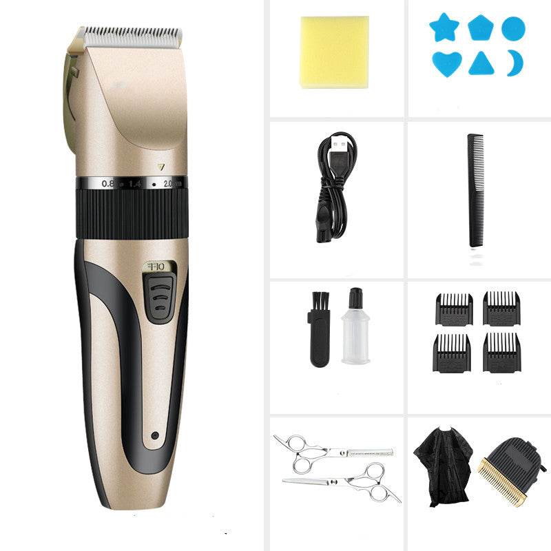 Hair Clipper, Electric Clipper, Rechargeable Electric Clipper - Mubimart