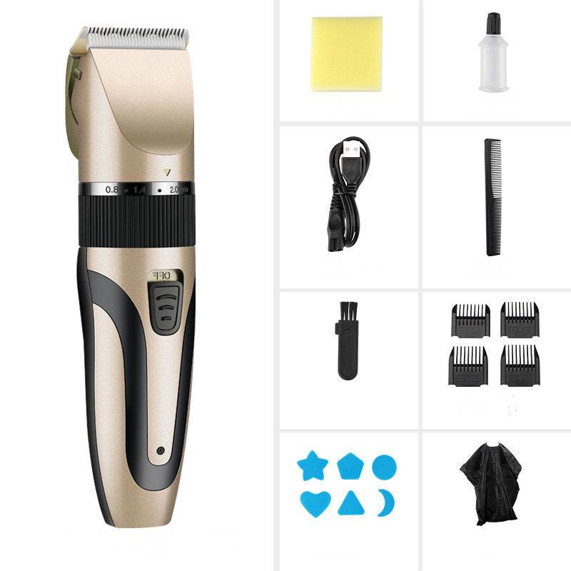 Hair Clipper, Electric Clipper, Rechargeable Electric Clipper - Mubimart