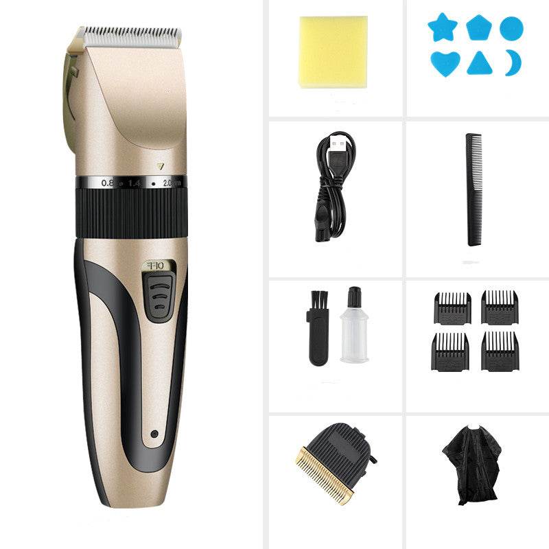 Hair Clipper, Electric Clipper, Rechargeable Electric Clipper - Mubimart