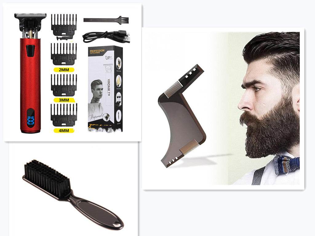 Hair Clipper Men'S Electric Hair Clipper Razor Razor Amazon Oil Hair Clipper Men'S Hair Clipper Set - Mubimart