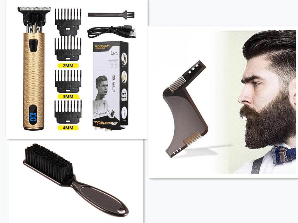 Hair Clipper Men'S Electric Hair Clipper Razor Razor Amazon Oil Hair Clipper Men'S Hair Clipper Set - Mubimart