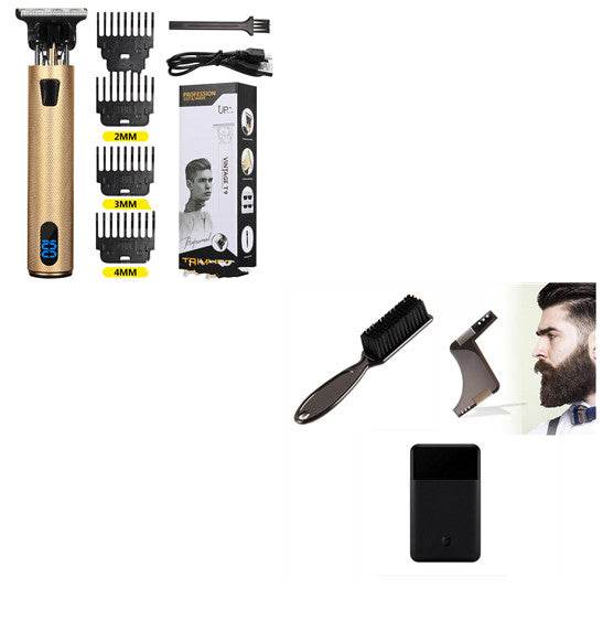 Hair Clipper Men'S Electric Hair Clipper Razor Razor Amazon Oil Hair Clipper Men'S Hair Clipper Set - Mubimart