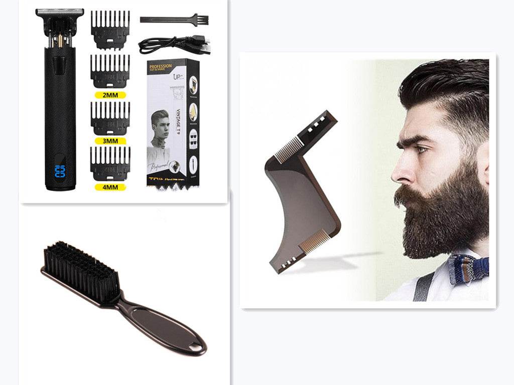 Hair Clipper Men'S Electric Hair Clipper Razor Razor Amazon Oil Hair Clipper Men'S Hair Clipper Set - Mubimart