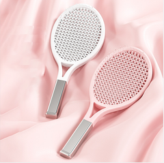 Hair Comb Tennis Racket Fluffy Combs High Skull Top Hair Artifact Airbag Cushion Massage Comb Barber Tools Hair Detangler Hairbrush For Thick Hair Self Cleaning Curly Hair Brush For Curly Hair - Mubimart -  