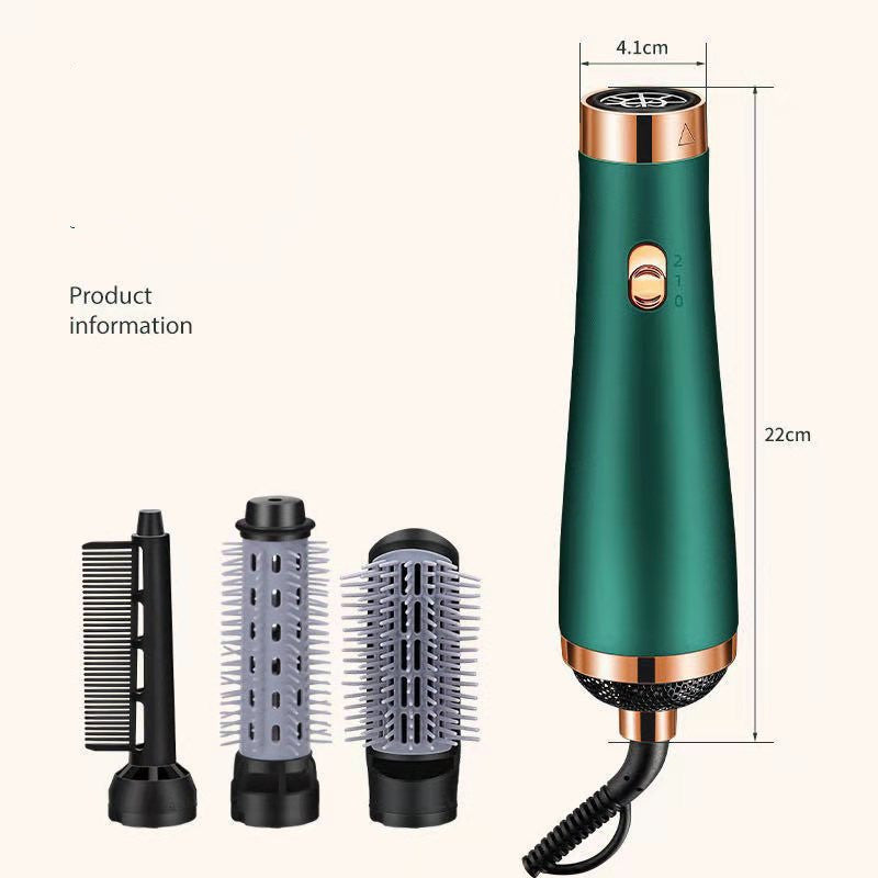 Hair Dryer Multifunctional Three-In-One High-Power Hair Dryer Curling Iron Hair Straightener Gift - Mubimart - Hair Dryer 