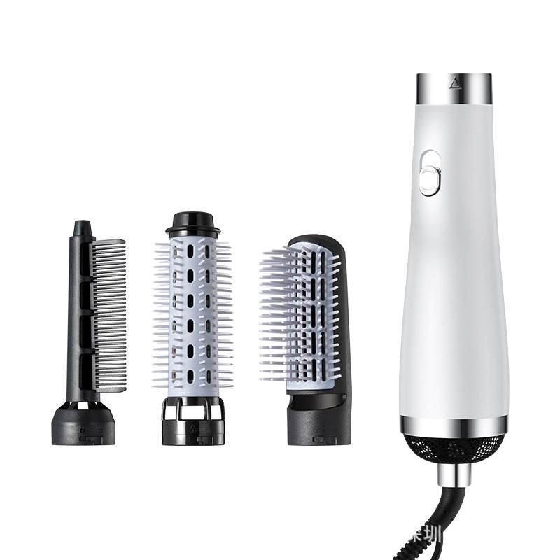 Hair Dryer Multifunctional Three-In-One High-Power Hair Dryer Curling Iron Hair Straightener Gift - Mubimart