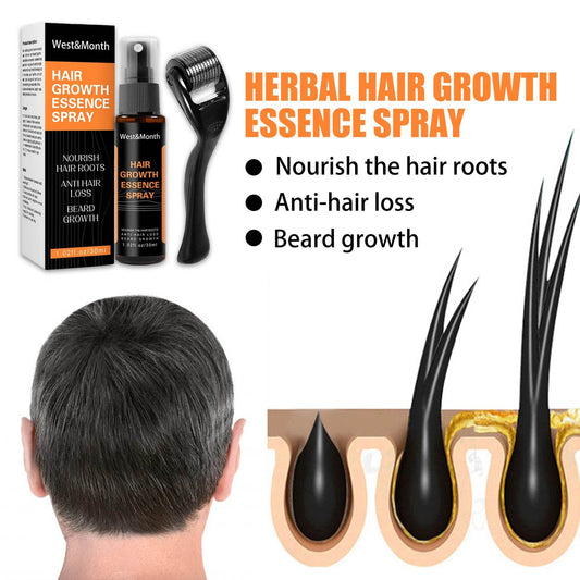 Hair Growth Spray Anti-hair Nourishing Growth Liquid - Mubimart