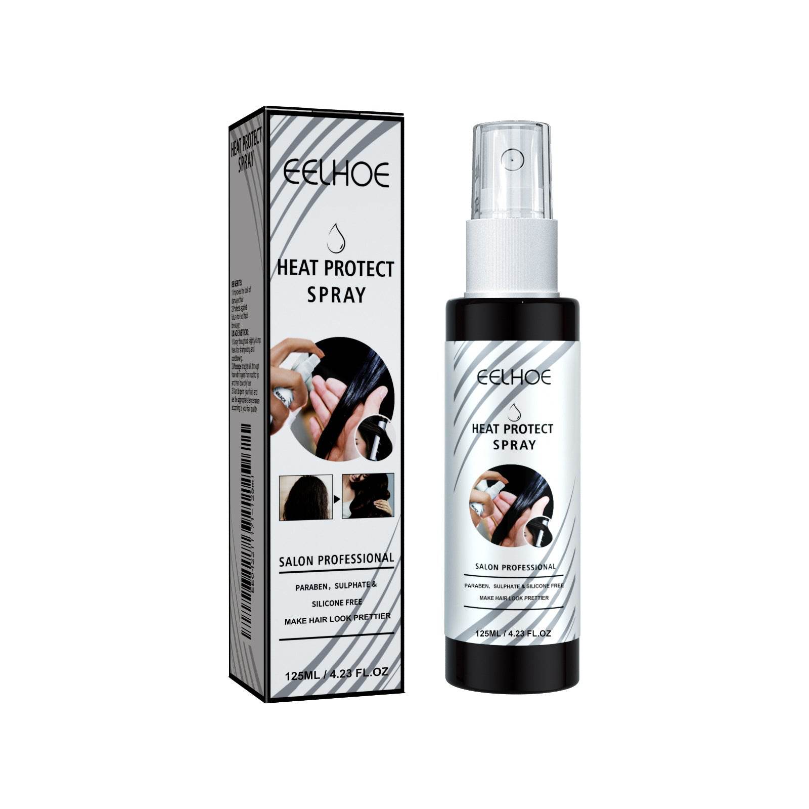 Hair Heat Insulation Protection Spray Curly Hair - Mubimart