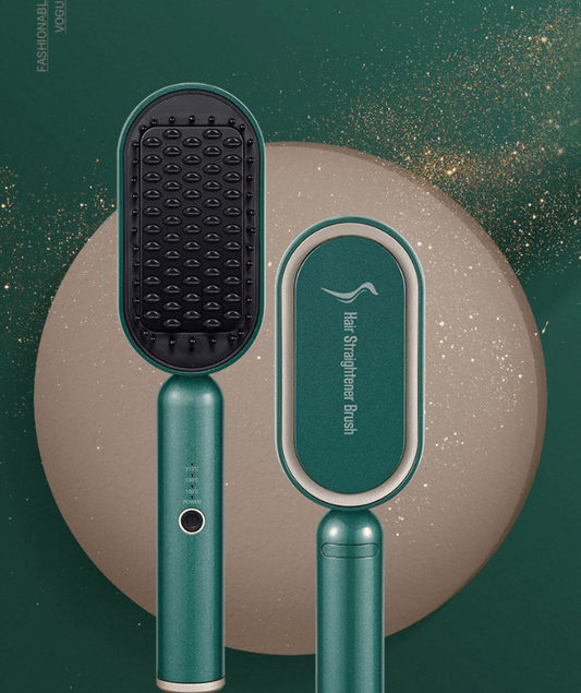 Hair Straightener Brush Hair Styling Tools Other Hair Salon Equipment Transfer Print Surface - Mubimart