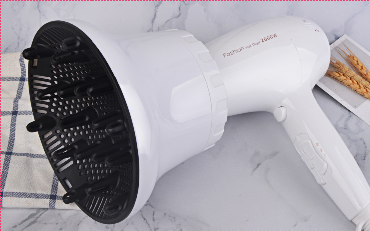 Hair dryer with wind hood - Mubimart -  