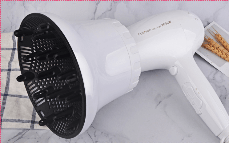 Hair dryer with wind hood - Mubimart