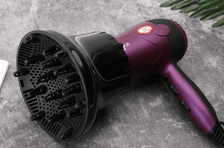 Hair dryer with wind hood - Mubimart