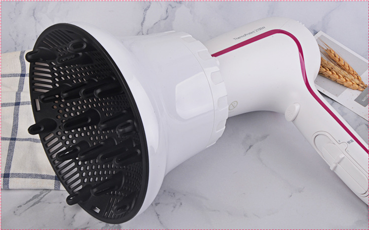 Hair dryer with wind hood - Mubimart -  