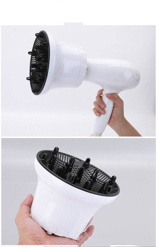 Hair dryer with wind hood - Mubimart