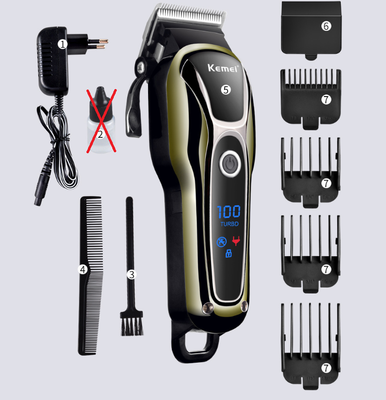 Hair salon hair clipper - Mubimart -  