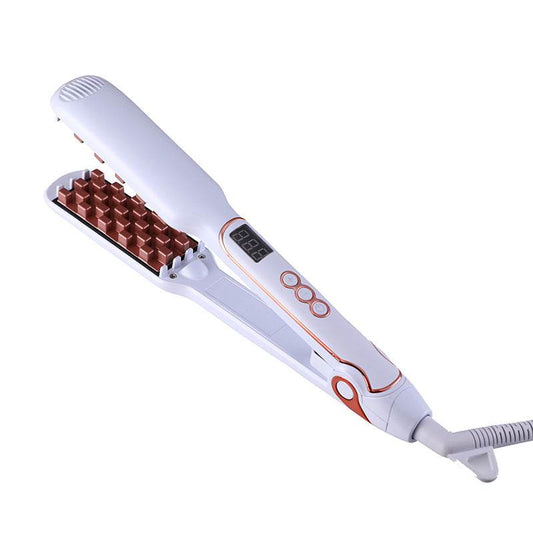 Hairdressing Tools Fluffy Hair Straightener Styling Hair Straightener - Mubimart
