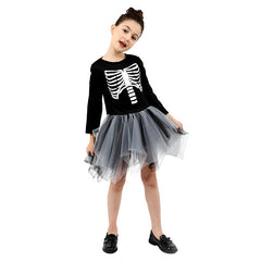 Halloween Costume Child Costume Cosplay Performance Costume Halloween Dress - Mubimart - Girl Dress 