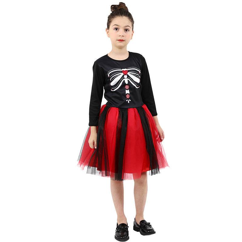 Halloween Costume Child Costume Cosplay Performance Costume Halloween Dress - Mubimart