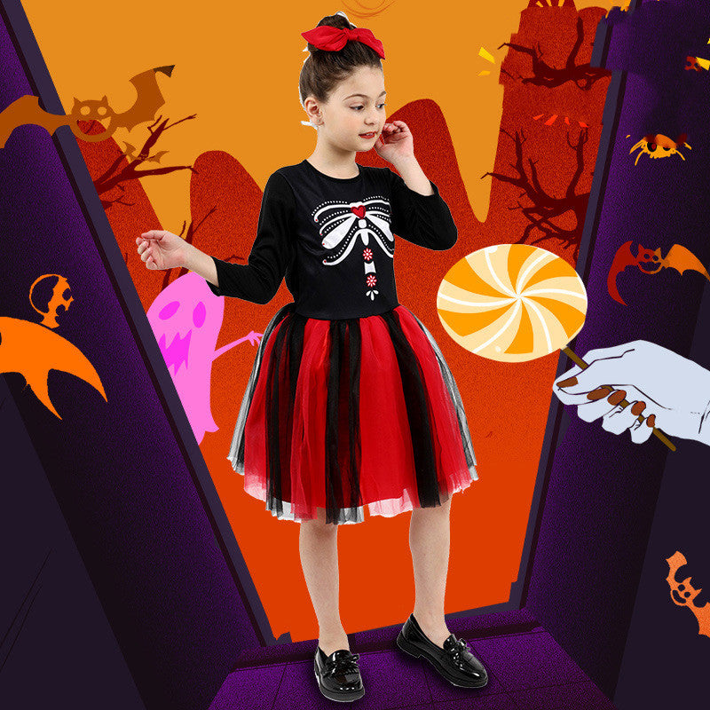 Halloween Costume Child Costume Cosplay Performance Costume Halloween Dress - Mubimart -  